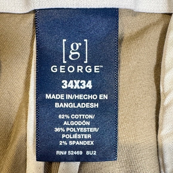 George Men's Khaki Chinos - Picture 2 of 5